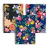 XYark Lined Notebook Spiral, A5 Flower College