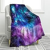 Jekeno Galaxy Blanket Gifts for Adults Kids, Space Themed Present for Women Men Girls Boys, Galaxy Throw Decor for Home Bedroom Living Room Bed Couch