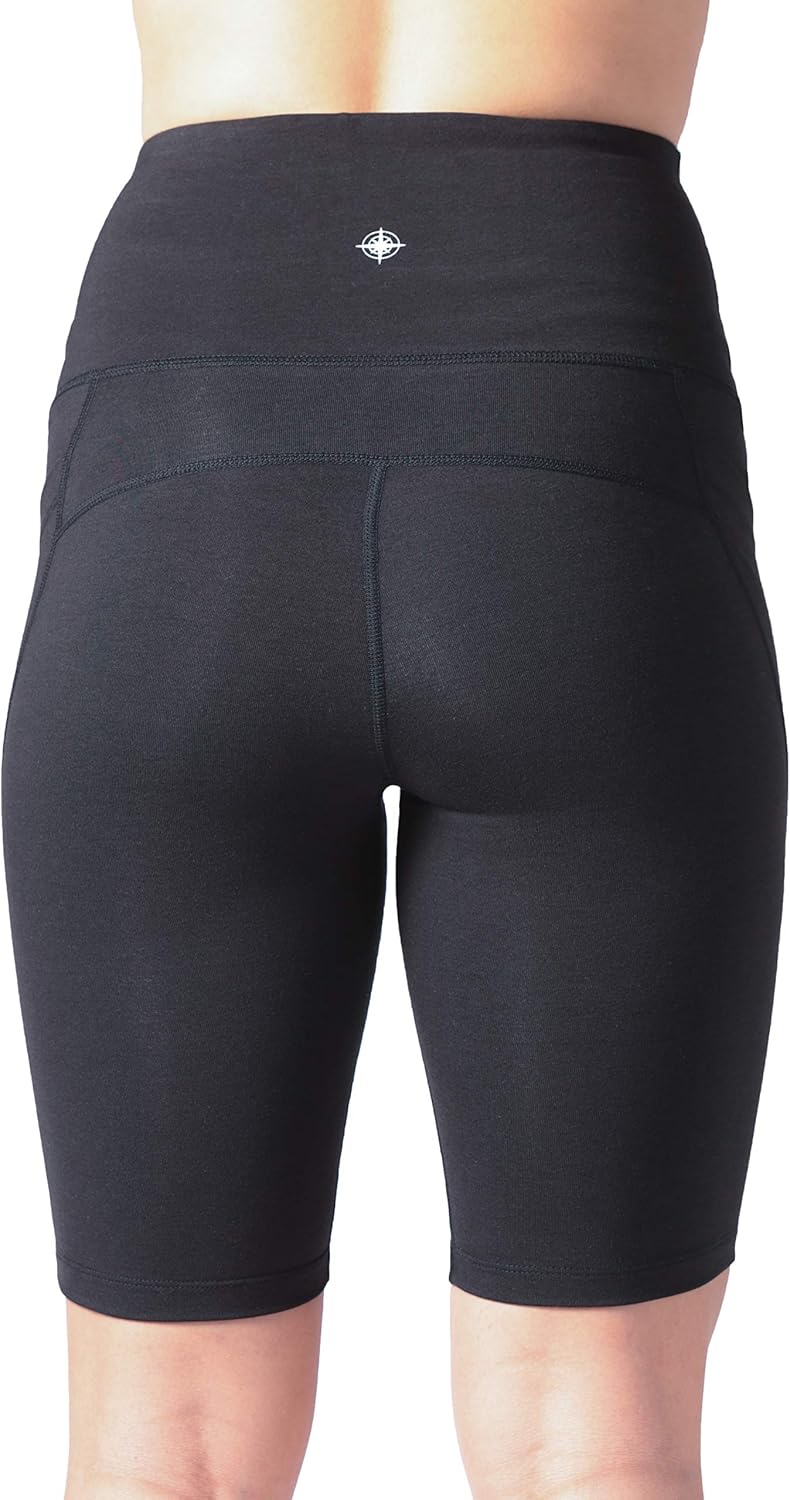 Fishers Finery Women's Ecofabric Active Yoga High Waist Workout Shorts at  Women’s Clothing store