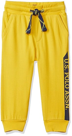 Baby Boys Trousers (UKTP5048_Sulphur Yellow_12-18 Months)