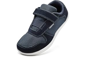 HOBIBEAR Kids Wide Barefoot Shoes Boys Girls Minimalist Zero Drop Sneakers(Toddler/Little Kid/Big Kid)