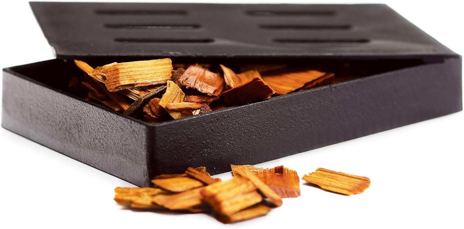 GrillPro 00150 Cast Iron Smoker Box : Freestanding Grills : Kitchen & Dining