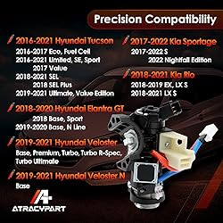 Ignition Assembly, Lock Cylinder Switch & Cylinder
