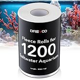 Dreyoo Replacement Fleece Roll Compatible with Reef 1200, 115' Long x 6.78" High, Superior Filtration for Clean Clear Reef Tanks, Easy to Install