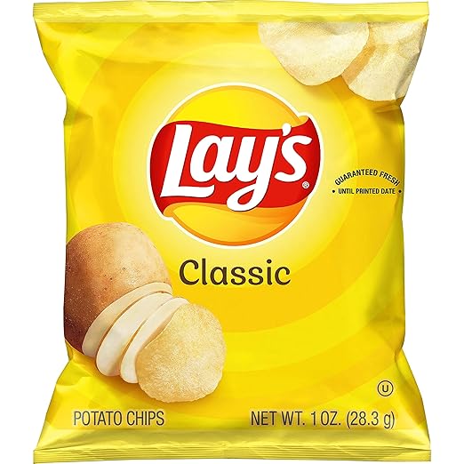 Lay S Potato Chips Classic 1 Ounce Pack Of 104 By Lay S Amazon De Lebensmittel Getranke