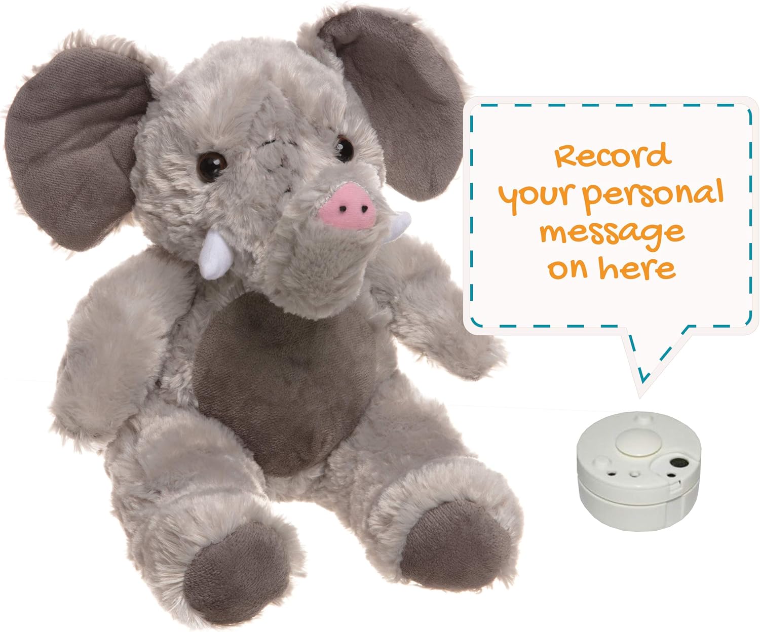 personalised elephant teddy