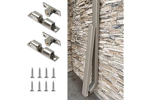 YIYIREA Downspout Extension Retention Clip Prevents Damaged or Flattened Gutter Extensions (2 Pack)