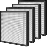4 Packs Replacement Filter Compatible with AMEIFU G3 (Sferf-30) & VEWIOR A3 Air Clean-er Purifier with 3 Stages Premium Filters, Activated Carbon Filters and Pre-Filter