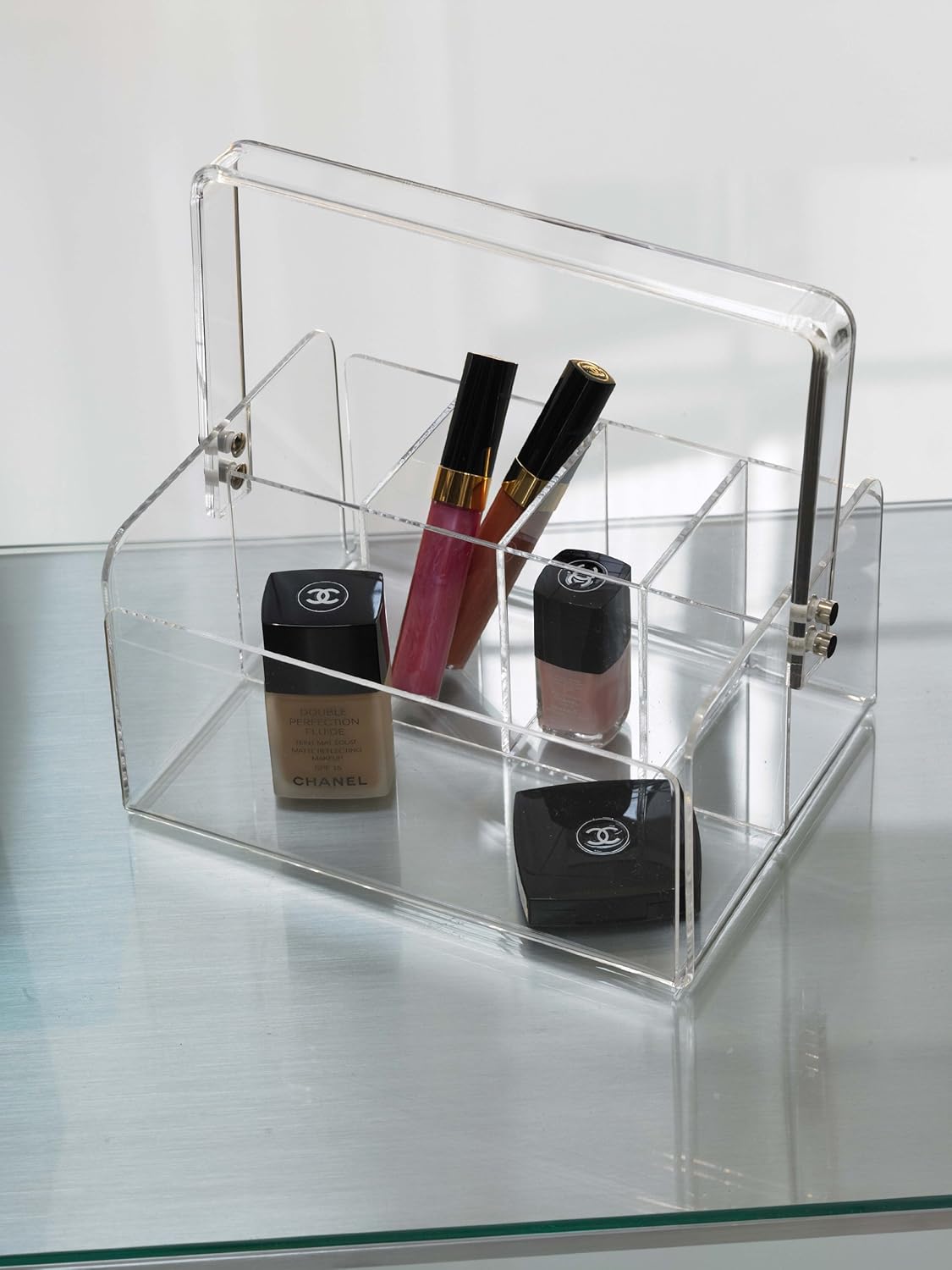 5Section Acrylic Makeup Caddy Amazon.co.uk Kitchen & Home