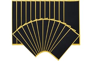 RACOFSB 0.5mm Thickness Fingerboard Foam Grip Tape 24 Pcs, Finger Skateboard Griptape 40mmX110mm (24)