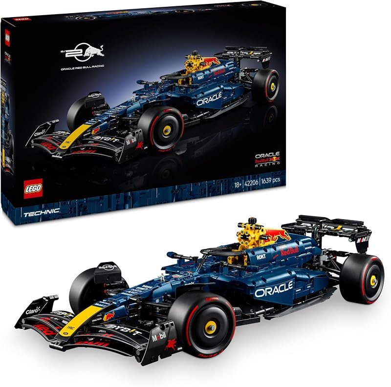LEGO Technic Oracle Red Bull Racing RB20 F1 Car 1:8 Scale V6 Engine Kit