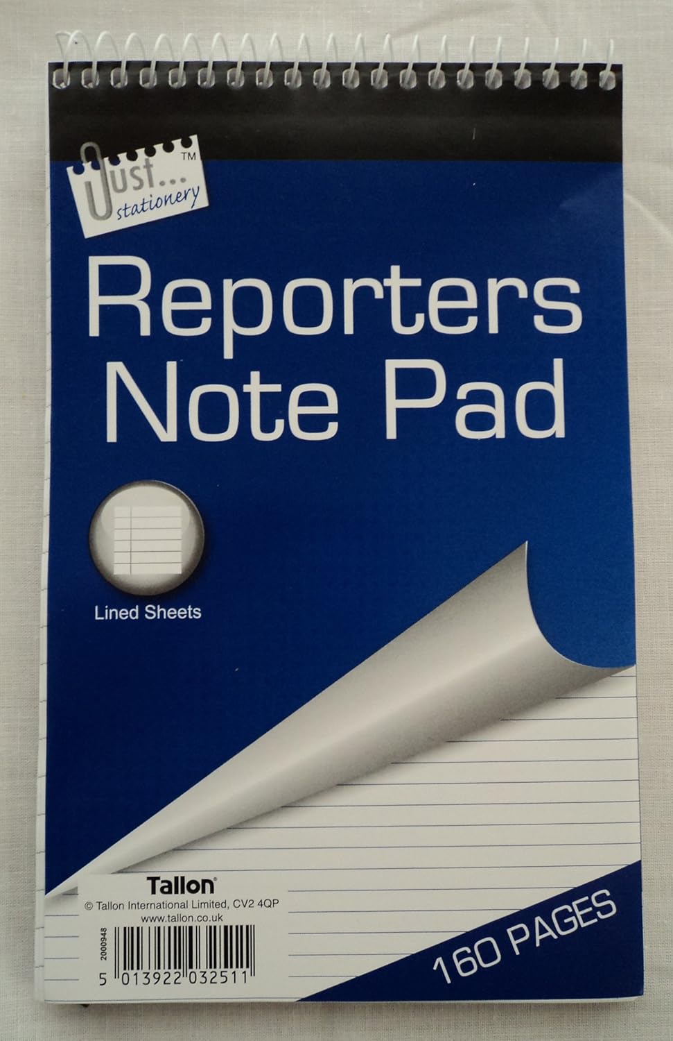 10 Reporters Note Pads 160 Pages Amazon.co.uk Office Products