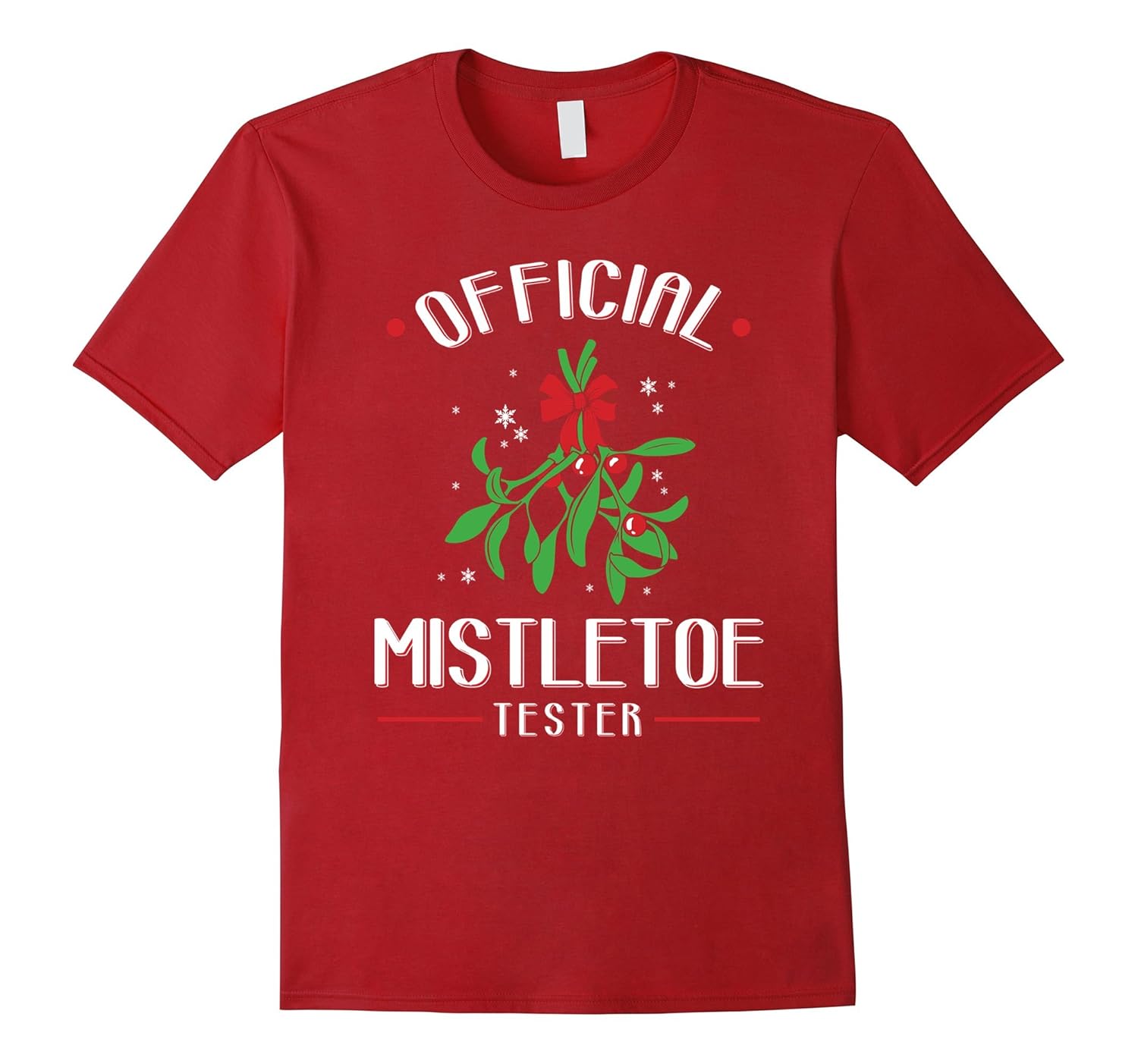 Official Mistletoe Tester Tee-ANZ