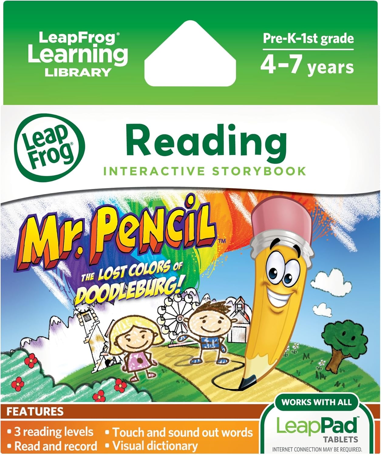 LeapFrog LeapPad Ultra Ebook Mr. Pencil, Pencil Crayons Amazon Canada