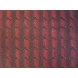 Sm Dolls House Red Roof Tile Paper 20 X 30 Wallpaper Modelling