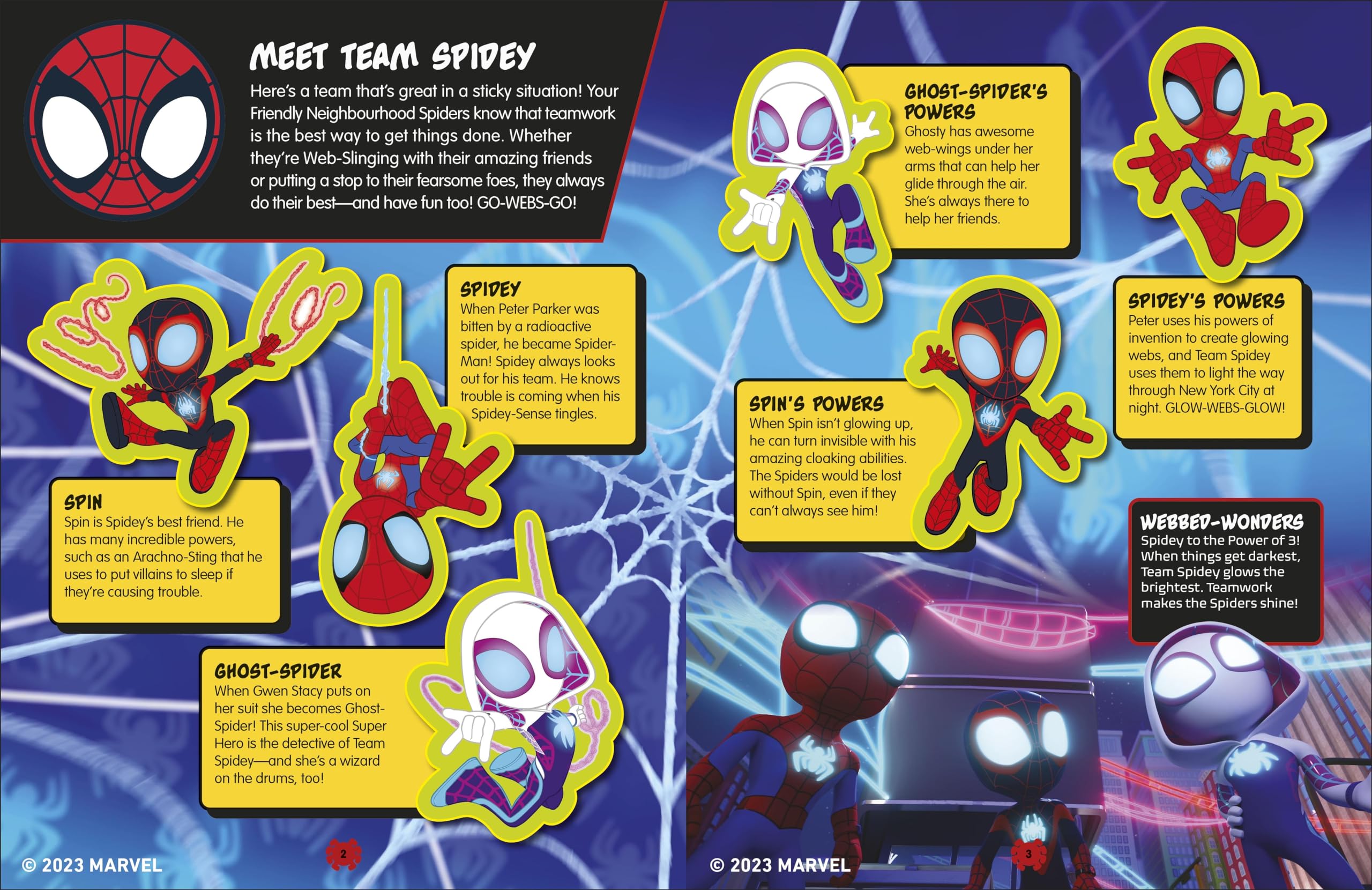 Marvel Spidey and His Amazing Friends Glow in the Dark Sticker Book: With More Than 100 Stickers (Disney Junior: Marvel Spidey and His Amazing Friends) Marvel Spidey and His Amazing Friends Glow in the Dark Sticker Book: With More Than 100 Stickers (Disney Junior: Marvel Spidey and His Amazing Friends) Marvel Spidey and His Amazing Friends Glow in the Dark Sticker Book: With More Than 100 Stickers