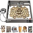 Creality Laser Engraver 40W Output, 240W High Power Output Falcon2 Laser Engraving Machine, DIY Laser Cutter and Engraver Machine for Metal and Wood, Paper, Acrylic, Glass, Leather