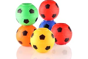 Entervending Fidget Spinners - 2 Inch Stress Balls - 36 Pcs Soccer Party Favors - Large Fidget Spinners - Fidget Spinners Bulk - Fidget Spinners for Kids
