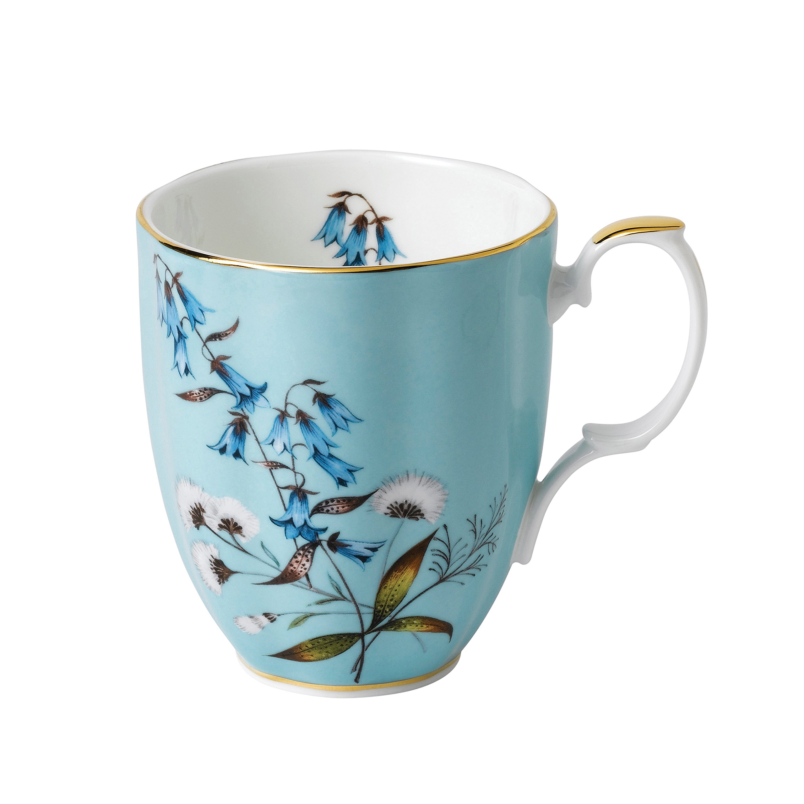 Royal Albert 100 Years 40017593 1950 Festival Mug, 0.4ltr/14.1floz Blue, Bone China