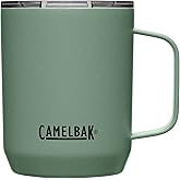CamelBak Horizon 12oz Camp Mug - Insulated Stainless Steel - Tri-Mode Lid - Moss