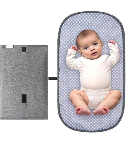 Matelas à Langer Pour Bébé Pour Les Déplacements, Pliable Et