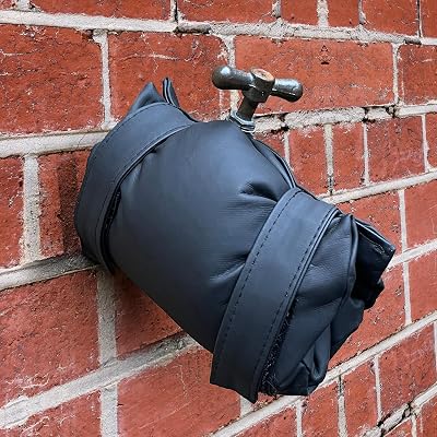 Flatro Outdoor Tap Cover Frost Protector 24cm Leather Jacket Waterproof