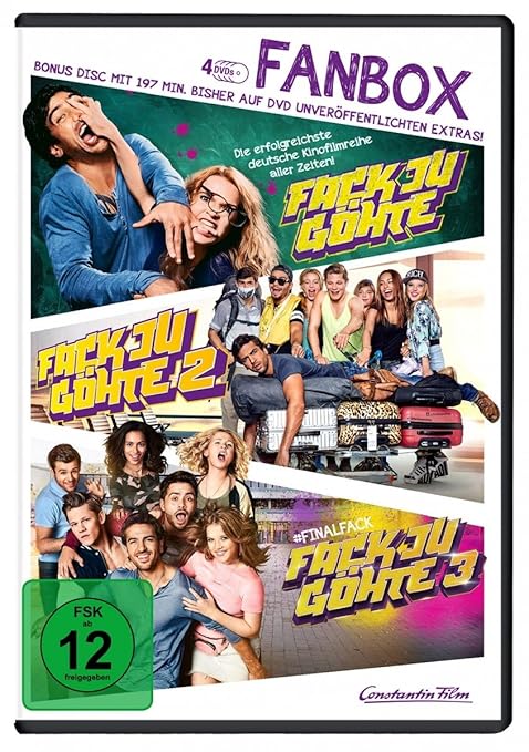 Ab Wieviel Jahren Ist Fack Ju Göhte 1 Fack Ju Göhte 1-3 - Fan Box inkl. Bonus-Disc 4 DVDs: Amazon.de: Elyas M