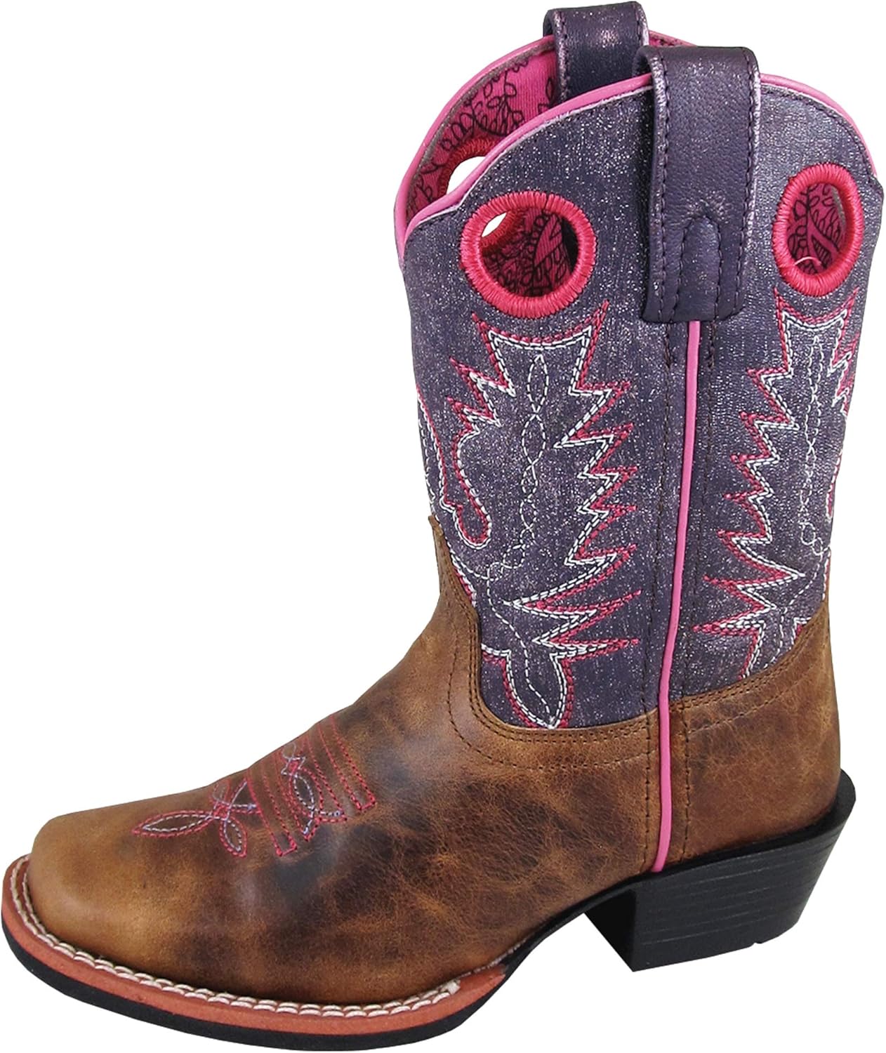 girls square toe boots