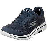 Skechers Men's Gowalk 5 Demitasse Sneaker | Ultra Go Cushioning, Air-Cooled Goga Mat Insole, Comfort Pillar Technology, Machine Washable