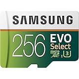 SAMSUNG (MB-ME256GA/AM) 256GB 100MB/s (U3) MicroSDXC EVO Select Memory Card with Full-Size Adapter