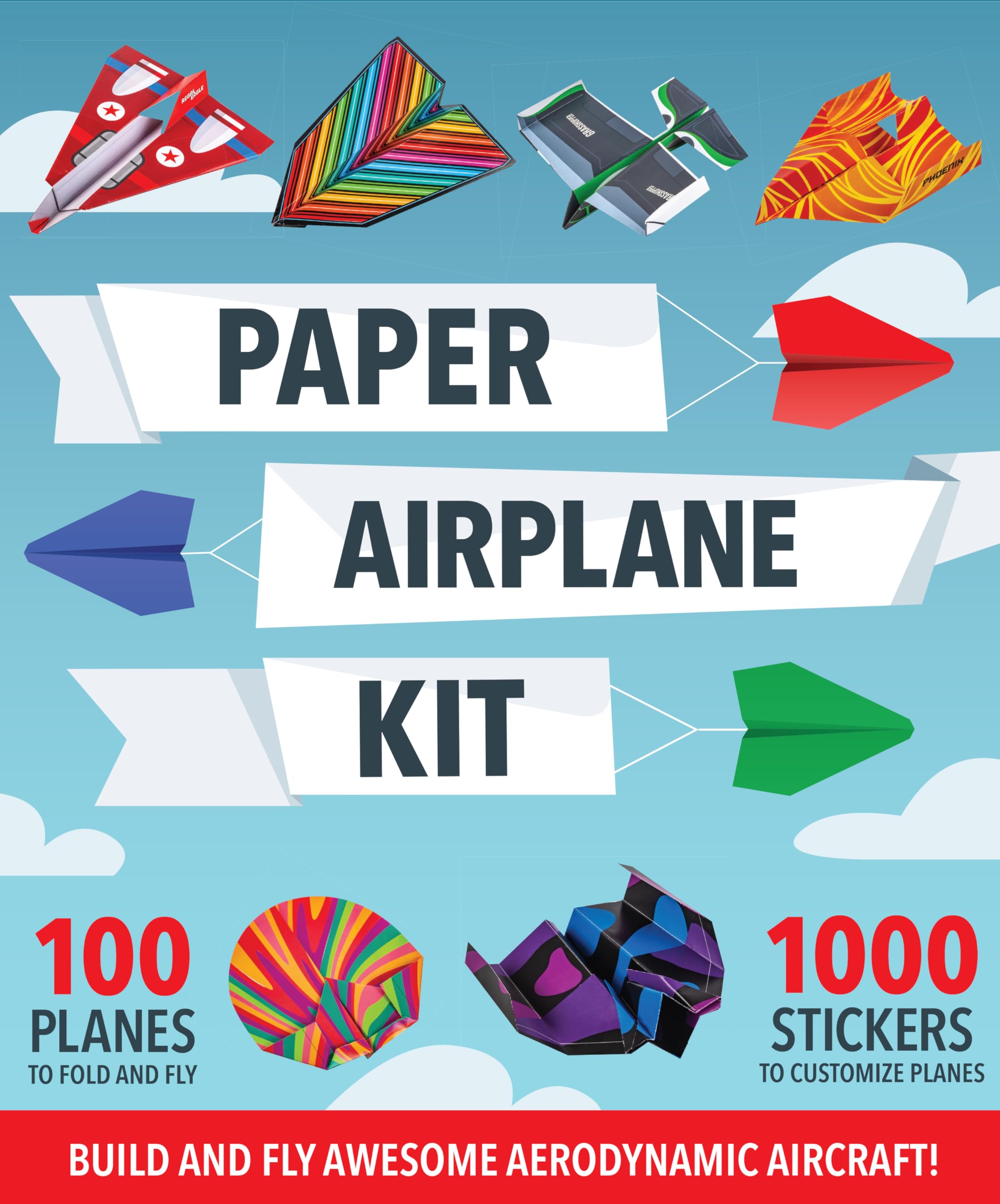 Photo 1 of Paper Airplane Kit: Build and Fly Awesome Aerodynamic Aircraft!