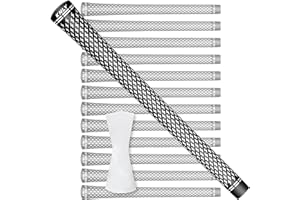 KNLY 360 Golf Grips Set of 13- Soft Rubber Golf Club Grips，Anti-Slip & High Traction，Grips with Tapes and Grips with Full Regripping Kit for Choice.