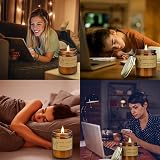 TOFU Scented Candles Gift Set 4 x 200g Soy Wax Glass Jars view 3