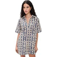 Playa Lucila Women's Drop Waist Mini Dress, White, XS at Amazon Women's  Clothing store