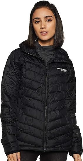 columbia snow country insulated hooded jacket