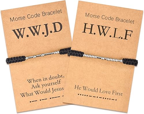 Amazon.com: Tarsus WWJD HWLF Bracelets 