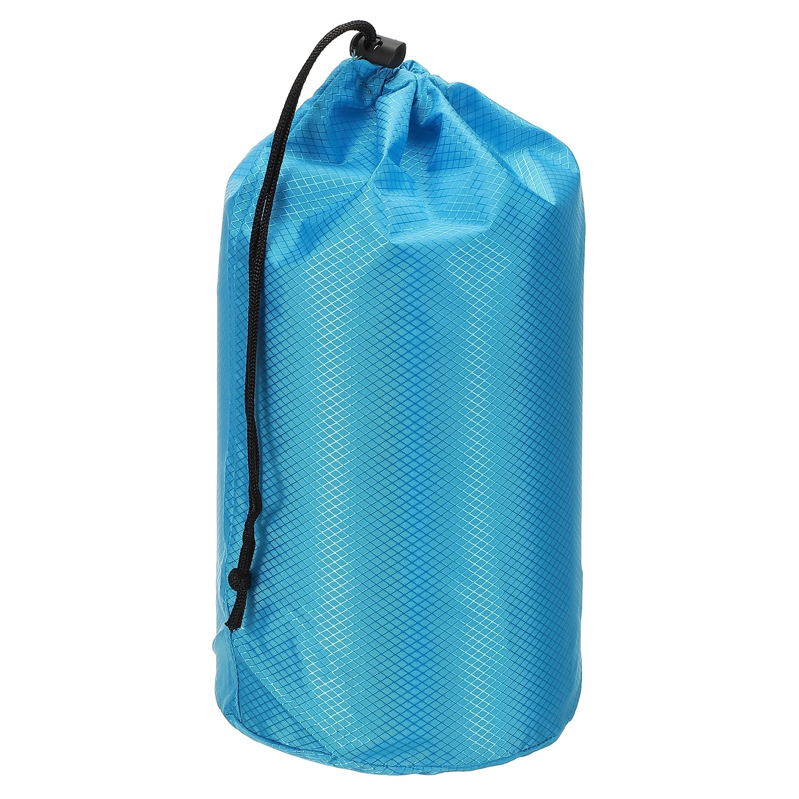Photo 1 of PATIKIL Stuff Sack, 9 x 17 Inch Waterproof Outdoor Storage Sack Portable Drawstring Dust Flap Bag Lightweight Sleeping Bag for Camping Backpacking, Blue