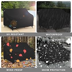 ANartcle 2-Seater Patio Loveseat Cover,58W x 32.5D