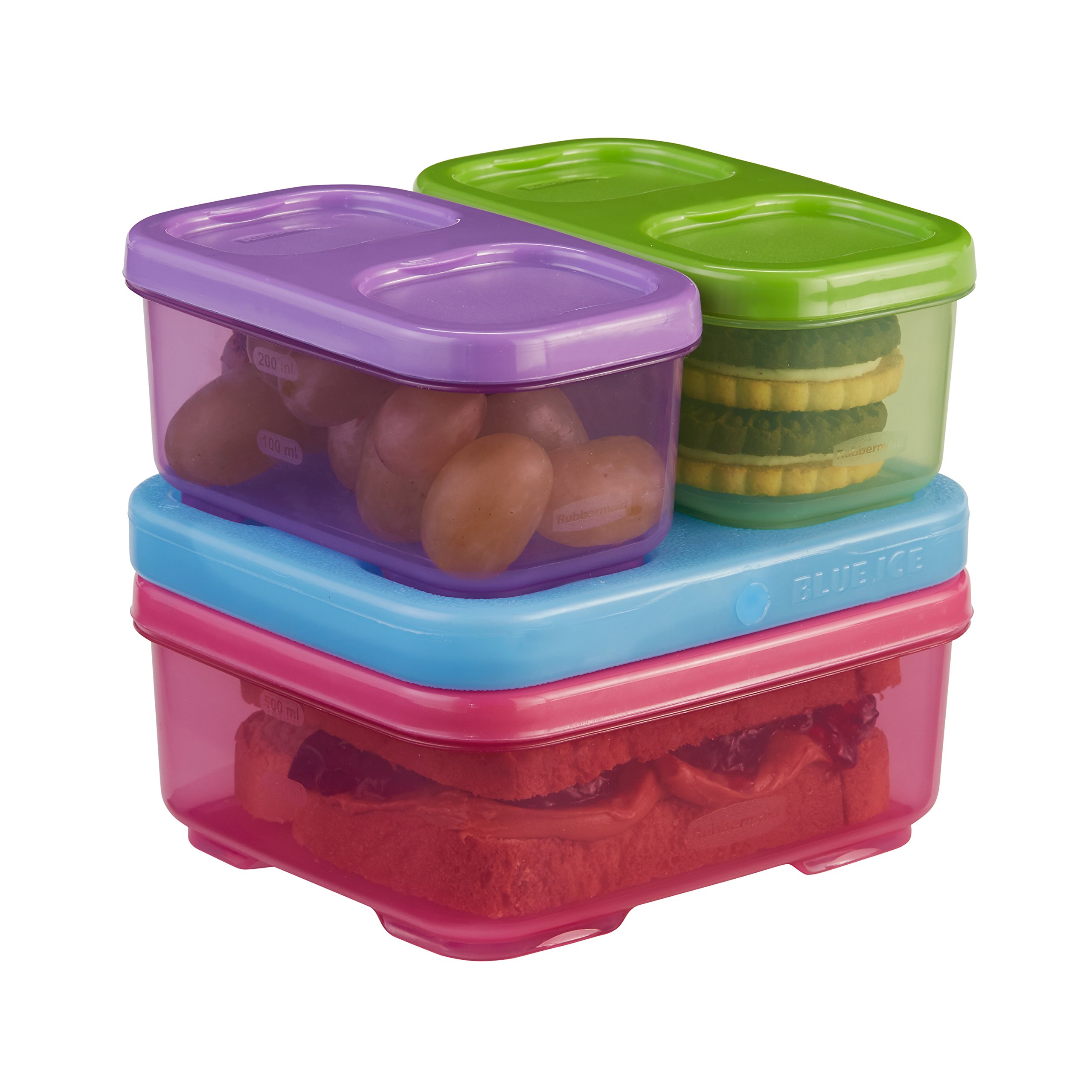 Rubbermaid LunchBlox Kids Lunch Box And Food Prep Containers, Tall
