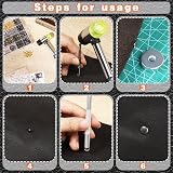 Easusy Leather Rivet Kit, 600 Multicolor Double Cap Rivets & Tools view 6