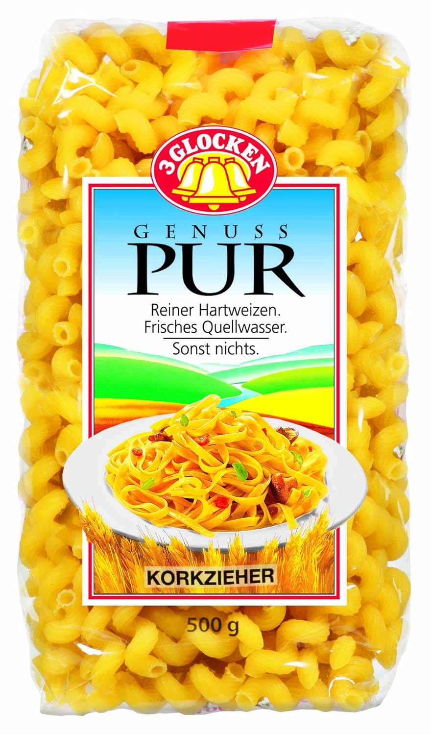 Genuss Pur Nudeln, 5er Pack (5 x 500 g): Amazon.de: Lebensmittel &amp; Getränke