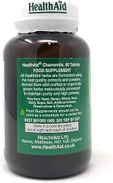 HealthAid Chamomile 550mg 60 Tablets view 3