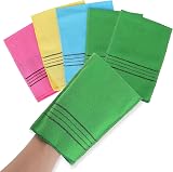 Molain Exfoliating Washcloth 5Pcs Korean Mitt Dual-Sided Bath Accessories view 1