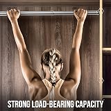 WAENLIR 56cm-100cm Extendable Stainless Steel Wardrobe Rail view 4