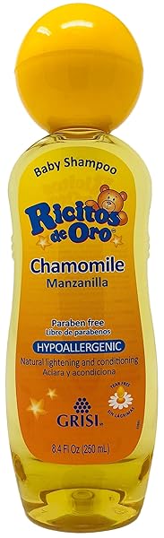 RICITOS DE ORO CHAMOMILE BABY SHAMPOO, HYPOALLERGENIC TEAR...