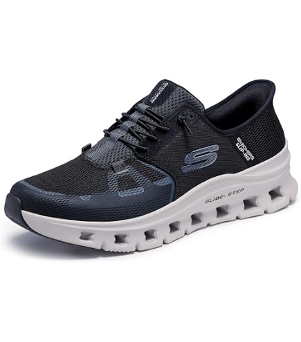 Amazon.com: Skechers Men's Arch Fit Glide-Step Pro,Black/Charcoal