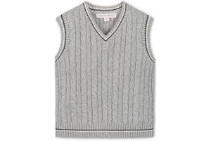 Hope & Henry Boys' V-Neck Sweater Vest