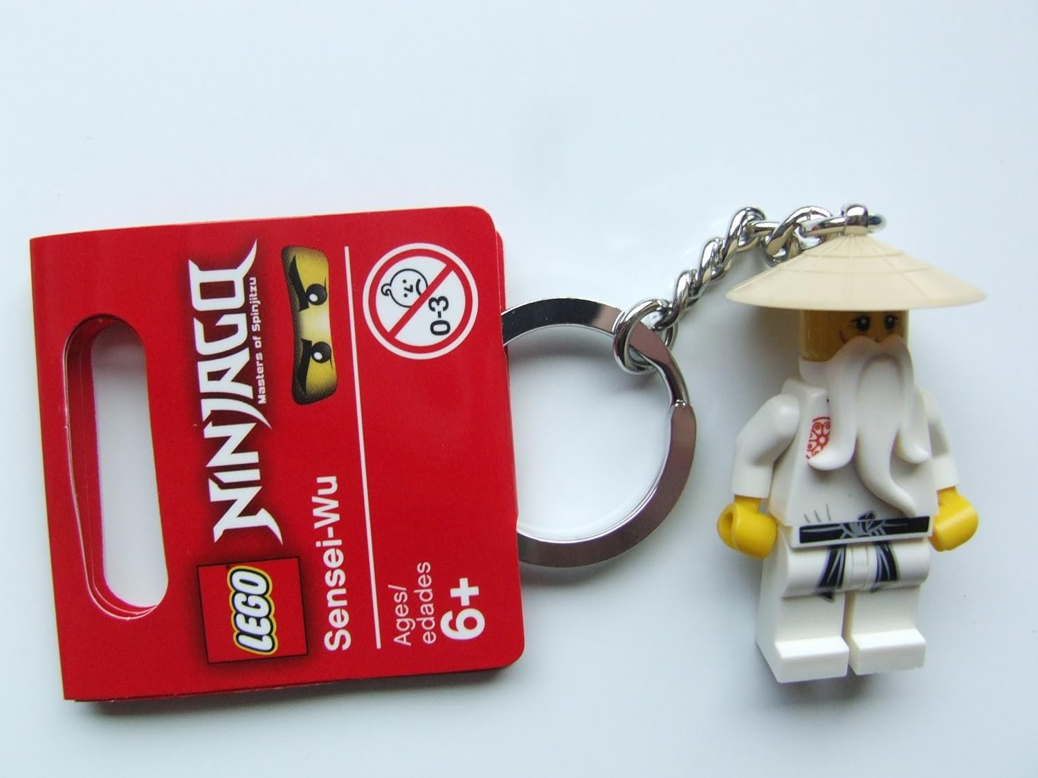LEGO Ninjago Keychain 853101 Sensei Wu by Amazon.de Spielzeug