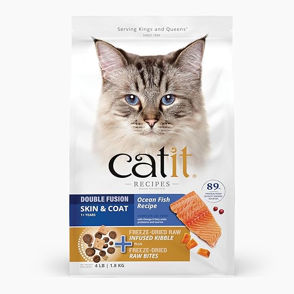 CATIT RECIPES DOUBLE FUSION SKIN & COAT CAT...