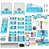 Mysterystone Science Experiment for Kids Electricity and Magnetism Kit for Students Stem Kit Physics Lab Basic Circuit Board Kit for Learning Starter